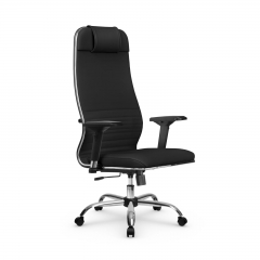 Кресло руководителя Мetta L 1m 38K2/4D Infinity Easy Clean MPES Комплект 7 Черное
