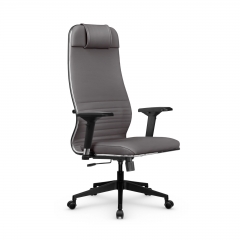 Кресло руководителя Мetta L 1m 38K2/4D Infinity Easy Clean MPES Комплект 8 Серое