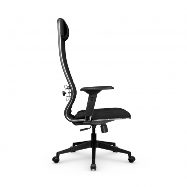 Кресло руководителя Метта Мetta L 1m 38K2/4D Infinity Easy Clean MPES Комплект 8 Черное