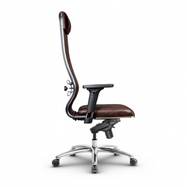 Кресло руководителя Метта Metta L 1m 40M/2D Комплект 1 Темно-коричневое