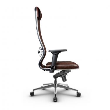 Кресло руководителя Метта Metta L 1m 40M/2D Комплект 2 Темно-коричневое
