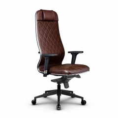 Кресло руководителя Metta L 1m 40M/2D Комплект 4 Темно-коричневое
