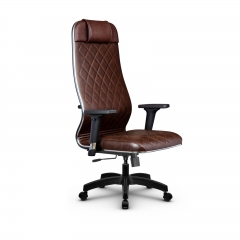 Кресло руководителя Metta L 1m 40M/2D Комплект 6 Темно-коричневое