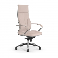 Кресло руководителя Мetta L 1m 46/K Infinity Easy Clean MPES Комплект 2 Молочное