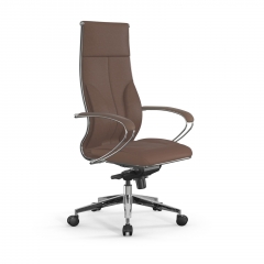 Кресло руководителя Мetta L 1m 46/K Infinity Easy Clean MPES Комплект 2 Светло-коричневое