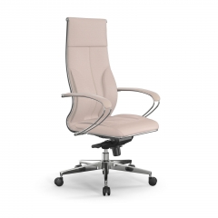 Кресло руководителя Мetta L 1m 46/K Infinity Easy Clean MPES Комплект 3 Молочное