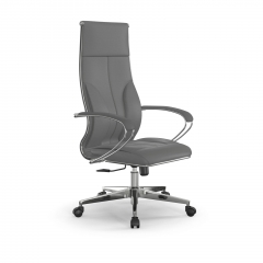 Кресло руководителя Мetta L 1m 46/K Infinity Easy Clean MPES Комплект 5 Серое