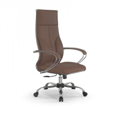 Кресло руководителя Мetta L 1m 46/K Infinity Easy Clean MPES Комплект 7 Светло-коричневое
