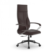 Кресло руководителя Мetta L 1m 46/K Infinity Easy Clean MPES Комплект 8 Темно-коричневое