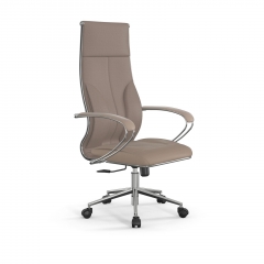 Кресло руководителя Мetta L 1m 46/K Infinity Easy Clean MPES Комплект 9 Темно-бежевое
