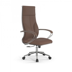 Кресло руководителя Мetta L 1m 46/K Infinity Easy Clean MPES Комплект 10 Светло-коричневое