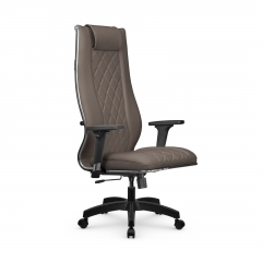 Кресло руководителя Мetta L 1m 50M/2D Infinity Easy Clean MPES Комплект 4 Светло-коричневое