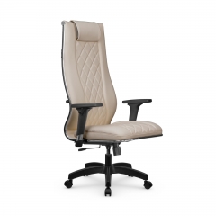 Кресло руководителя Мetta L 1m 50M/2D Infinity Easy Clean MPES Комплект 4 Темно-бежевое