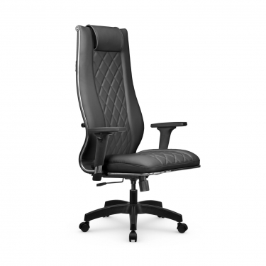 Кресло руководителя Метта Мetta L 1m 50M/2D Infinity Easy Clean MPES Комплект 4 Черное