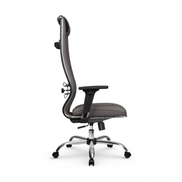 Кресло руководителя Метта Мetta L 1m 50M/2D Infinity Easy Clean MPES Комплект 5 Серое