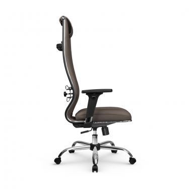 Кресло руководителя Метта Мetta L 1m 50M/2D Infinity Easy Clean MPES Комплект 5 Темно-коричневое