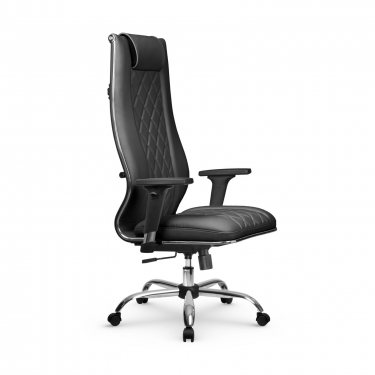 Кресло руководителя Метта Мetta L 1m 50M/2D Infinity Easy Clean MPES Комплект 5 Черное