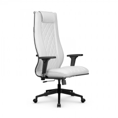 Кресло руководителя Мetta L 1m 50M/2D Infinity Easy Clean MPES Комплект 6 Белое