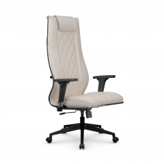 Кресло руководителя Мetta L 1m 50M/2D Infinity Easy Clean MPES Комплект 6 Светло-бежевое