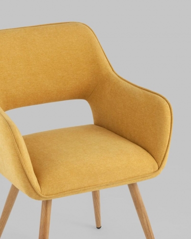 Стул Stool Group Кромвель II Желтый
