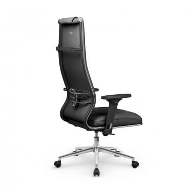 Кресло руководителя Метта Мetta L 1m 50M/2D Infinity Easy Clean MPES Комплект 9 Черное