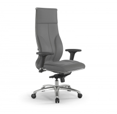 Кресло руководителя Мetta L 1m 46/2D Infinity Easy Clean MPES Комплект 1 Серое