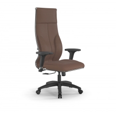 Кресло руководителя Мetta L 1m 46/2D Infinity Easy Clean MPES Комплект 4 Светло-коричневое