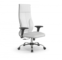 Кресло руководителя Мetta L 1m 46/2D Infinity Easy Clean MPES Комплект 5 Белое