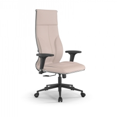 Кресло руководителя Мetta L 1m 46/2D Infinity Easy Clean MPES Комплект 6 Молочное