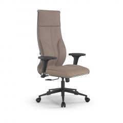 Кресло руководителя Мetta L 1m 46/2D Infinity Easy Clean MPES Комплект 6 Темно-бежевое