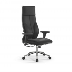 Кресло руководителя Мetta L 1m 46/2D Infinity Easy Clean MPES Комплект 7 Черное