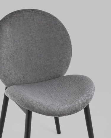 Стул Stool Group Эллиот 2 шт. ткань альпака Серый