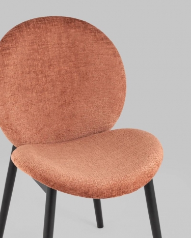 Стул Stool Group Эллиот 2 шт. ткань альпака Террактовый