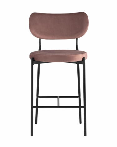 Cтул полубарный Stool Group Барбара NEW Пыльно-розовый