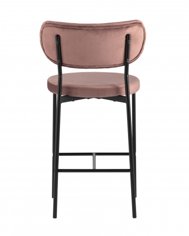 Cтул полубарный Stool Group Барбара NEW Пыльно-розовый