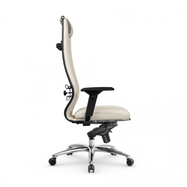 Кресло руководителя Метта МЕТТА L 1m 50M/4D Infinity Easy Clean MPES Комплект 1 Молочное