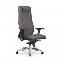 Кресло руководителя МЕТТА L 1m 50M/4D Infinity Easy Clean MPES Комплект 1 Серое