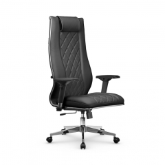 Кресло руководителя МЕТТА L 1m 50M/4D Infinity Easy Clean MPES Комплект 3 Черное