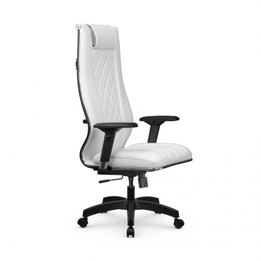 Кресло руководителя Метта МЕТТА L 1m 50M/4D Infinity Easy Clean MPES Комплект 4 Белое