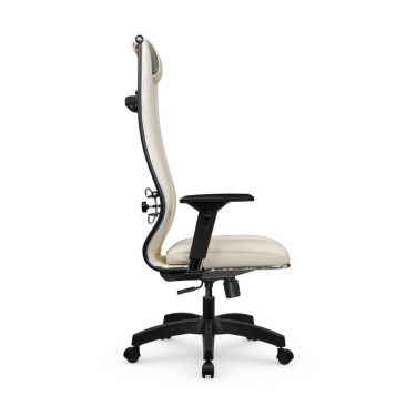 Кресло руководителя Метта МЕТТА L 1m 50M/4D Infinity Easy Clean MPES Комплект 4 Молочное