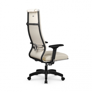 Кресло руководителя Метта МЕТТА L 1m 50M/4D Infinity Easy Clean MPES Комплект 4 Молочное