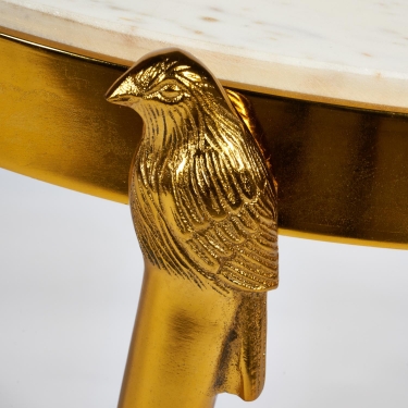 Столик кофейный Tetchair Secret De Maison BIRDY mod. 12475 алюминиевый сплав/мрамор, 383848,5 см, золотой/gold