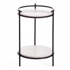 Стул Tetchair Opera OP-SC дерево гевея, 45х53х97см, ivory white слоновая кость 2-5, ткань бежевая, рисунок золотистый 180-9