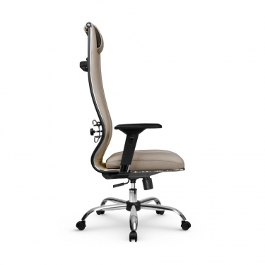 Кресло руководителя Метта МЕТТА L 1m 50M/4D Infinity Easy Clean MPES Комплект 5 Темно-бежевое