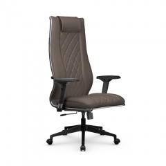 Кресло руководителя МЕТТА L 1m 50M/4D Infinity Easy Clean MPES Комплект 6 Светло-коричневое