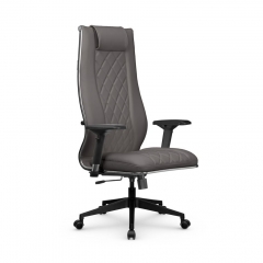 Кресло руководителя МЕТТА L 1m 50M/4D Infinity Easy Clean MPES Комплект 6 Серое