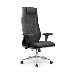 Кресло руководителя МЕТТА L 1m 50M/4D Infinity Easy Clean MPES Комплект 9 Черное
