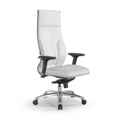 Кресло руководителя Мetta L 1m 46/4D Infinity Easy Clean MPES Комплект 1 Белое