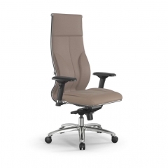 Кресло руководителя Мetta L 1m 46/4D Infinity Easy Clean MPES Комплект 1 Темно-бежевое