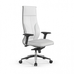 Кресло руководителя Мetta L 1m 46/4D Infinity Easy Clean MPES Комплект 2 Белое
